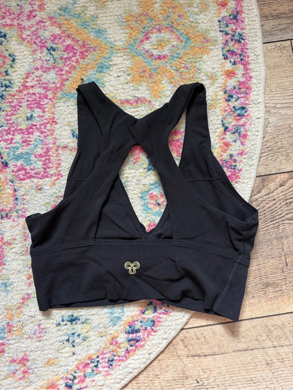 Aritzia black sports bra